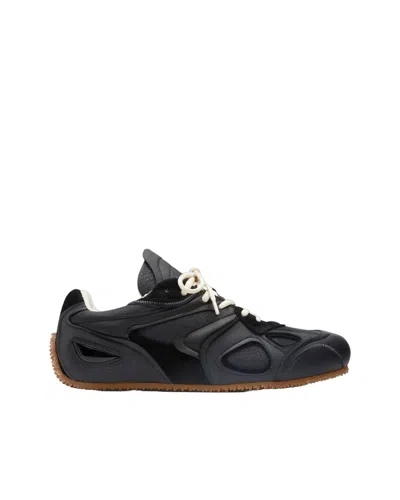 Axel Arigato Black Calf Leather Bos Taurus Low Top Sneakers