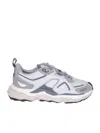 Axel Arigato Satellite Runner Leather Sneakers In Grey