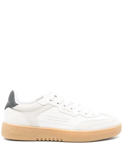 Axel Arigato Suede And Leather Sneakers With Metallic Detail In Multi