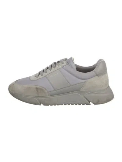 Pre-owned Axel Arigato Suede Athletic Sneakers In Gray