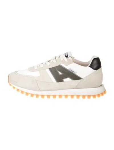 Pre-owned Axel Arigato Suede Athletic Sneakers In Neutral