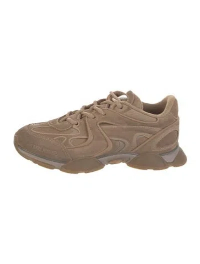 Pre-owned Axel Arigato Suede Athletic Sneakers In Neutrals