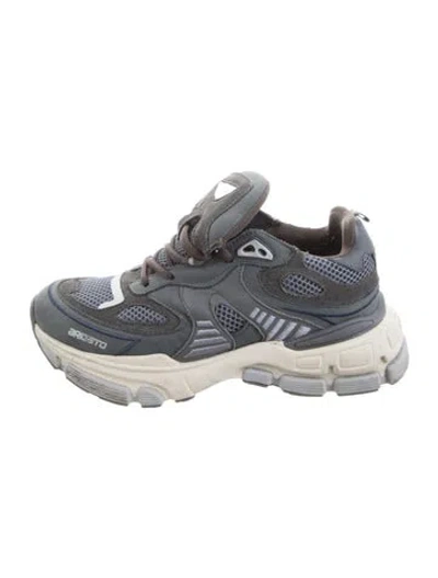 Pre-owned Axel Arigato Suede Chunky Sneakers In Gray