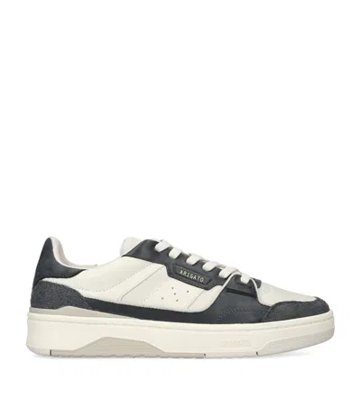 AXEL ARIGATO SUEDE CLAY LOW-TOP SNEAKERS
