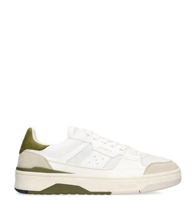 Axel Arigato Suede Clay Low-top Sneakers In White