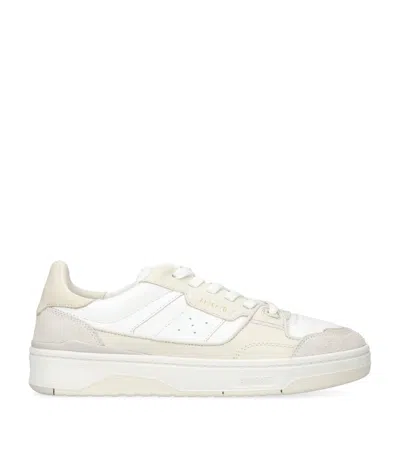 AXEL ARIGATO SUEDE CLAY LOW-TOP SNEAKERS