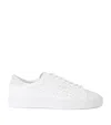 Axel Arigato Court Logo-embossed Leather Low-top Trainers In White