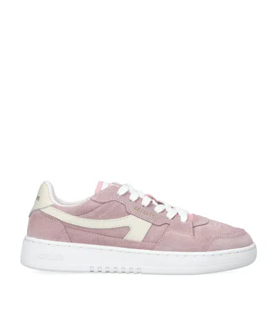 Axel Arigato Suede Dice Stripe Sneakers In Pink