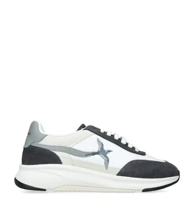 Axel Arigato Suede Genesis Neo Bird Runner Sneakers In White