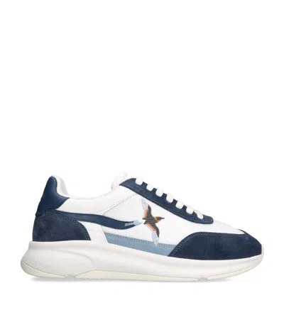 AXEL ARIGATO SUEDE GENESIS NEO BIRD RUNNER SNEAKERS