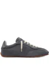 Axel Arigato Suede Lace-up Sneakers In Gray