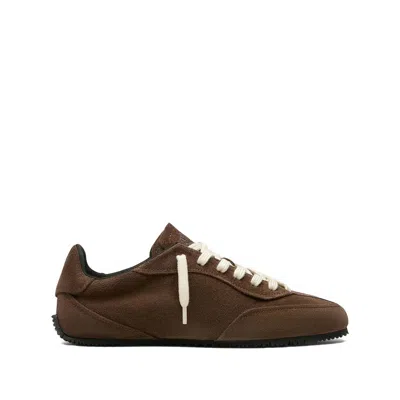 Axel Arigato Dark Brown Lace Up Sneakers In Multi