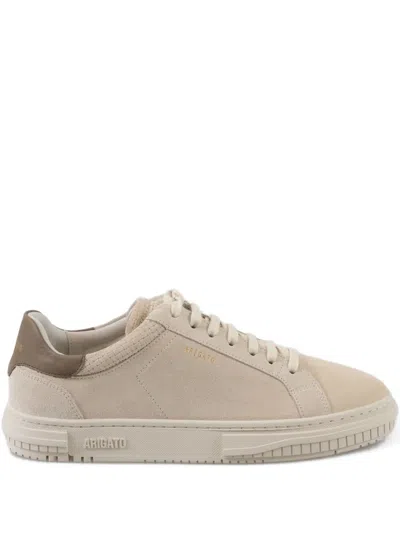 Axel Arigato Suede Leather Low-top Sneakers In Brown