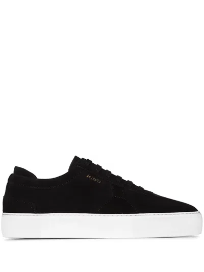 Axel Arigato Suede Low-top Sneakers In Black