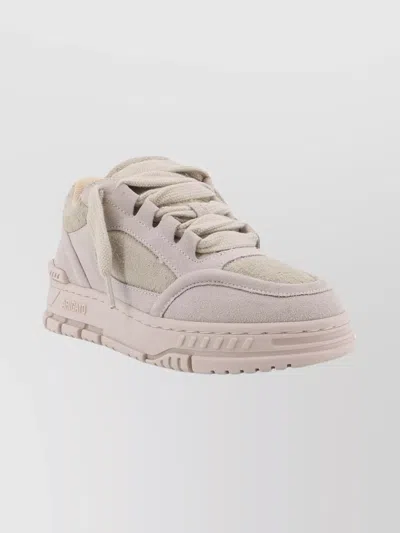 Axel Arigato Suede Low-top Sneakers Rubber Sole In Neutral