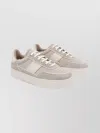 Axel Arigato Suede Low Top Sneakers With Rubber Sole