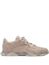 Axel Arigato Suede Panelled Lace-up Sneakers In Pink