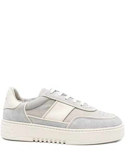 Axel Arigato Suede Panelled Sneakers In Gray
