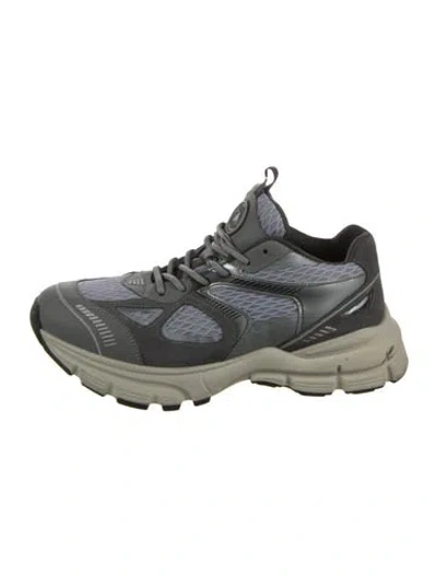 Pre-owned Axel Arigato Suede Printed Chunky Sneakers In Multi