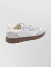 Axel Arigato Suede Round Toe Sneakers With Rubber Sole In Multi