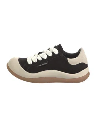 Pre-owned Axel Arigato Suede Sneakers In Black