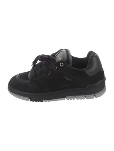 Pre-owned Axel Arigato Suede Sneakers In Black