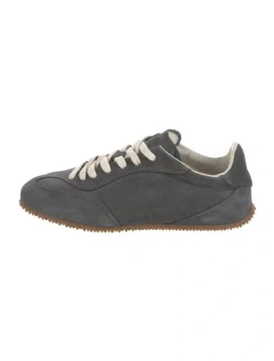 Pre-owned Axel Arigato Suede Sneakers In Gray