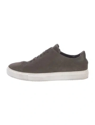 Pre-owned Axel Arigato Suede Sneakers In Gray