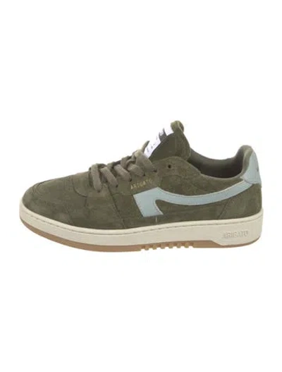 Pre-owned Axel Arigato Suede Sneakers In Green