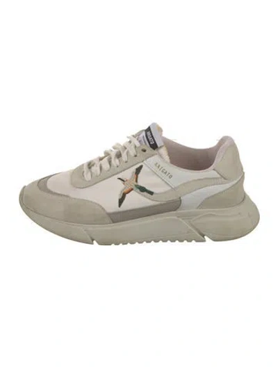 Pre-owned Axel Arigato Suede Sneakers In Neutral