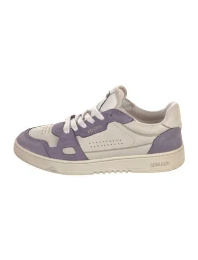 Pre-owned Axel Arigato Suede Sneakers In White