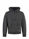 Axel Arigato Element Distressed Cotton Hoodie In Black