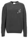 Axel Arigato Gray Beyond Signature Sweater In Grey