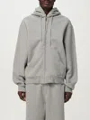 Axel Arigato Men Zip Hoodie In Gray