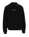 Axel Arigato Embroidered Logo Black Sweatshirt With Drop Shoulder Design In Black