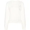 Axel Arigato Strand Sweatshirt In White