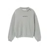 Axel Arigato Loops Sweatshirt Sweatshirt In Grey Cotton In Gray
