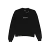 Axel Arigato Loops Embroidered-detail Crew-neck Sweatshirt In Black