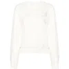 Axel Arigato Strand Sweatshirt In White