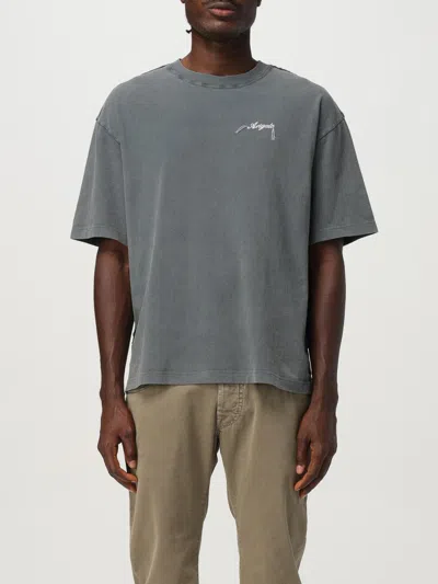 Axel Arigato T-shirt  Men Color Grey In Gray