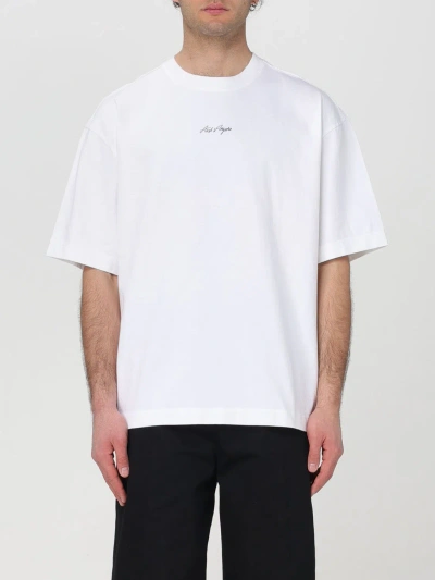 Axel Arigato Logo-print Cotton T-shirt In White