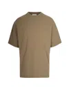 Axel Arigato T-shirt Craft Logo Cammello In Brown