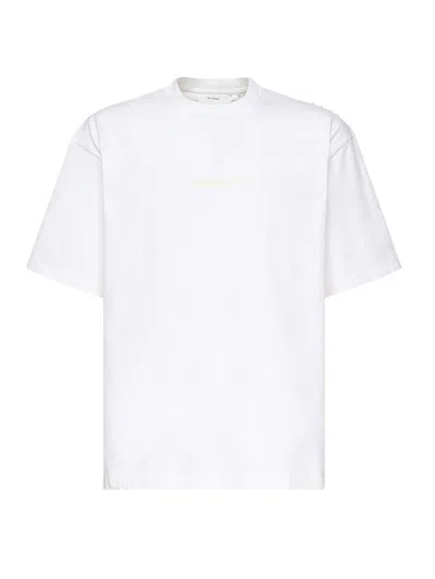 Axel Arigato T-shirt With Logo Embroidery In White