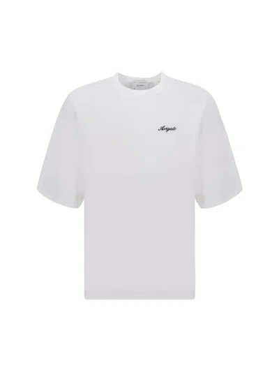 Axel Arigato Honor Cotton Crew-neck T-shirt In White