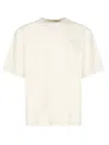 Axel Arigato Crew Neck Embroidered Detail Short Sleeve T-shirt