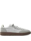 Axel Arigato Suede Round Toe Sneakers With Rubber Sole In Gray