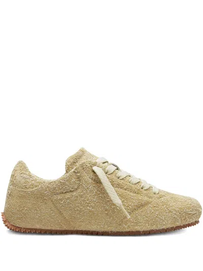Axel Arigato Tact Runner Suede Sneakers In Neutral