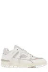 Axel Arigato Area Lo Beige Low Top Sneakers With Logo Patch On The Tongue And Chunky Sole In Leather Man In Neutral