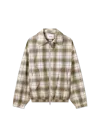 Axel Arigato Terra Check-pattern Jacket In Multi