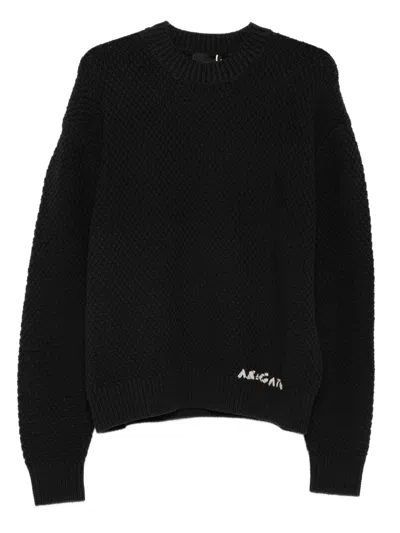 Axel Arigato Crew-neck Sweater In Black
